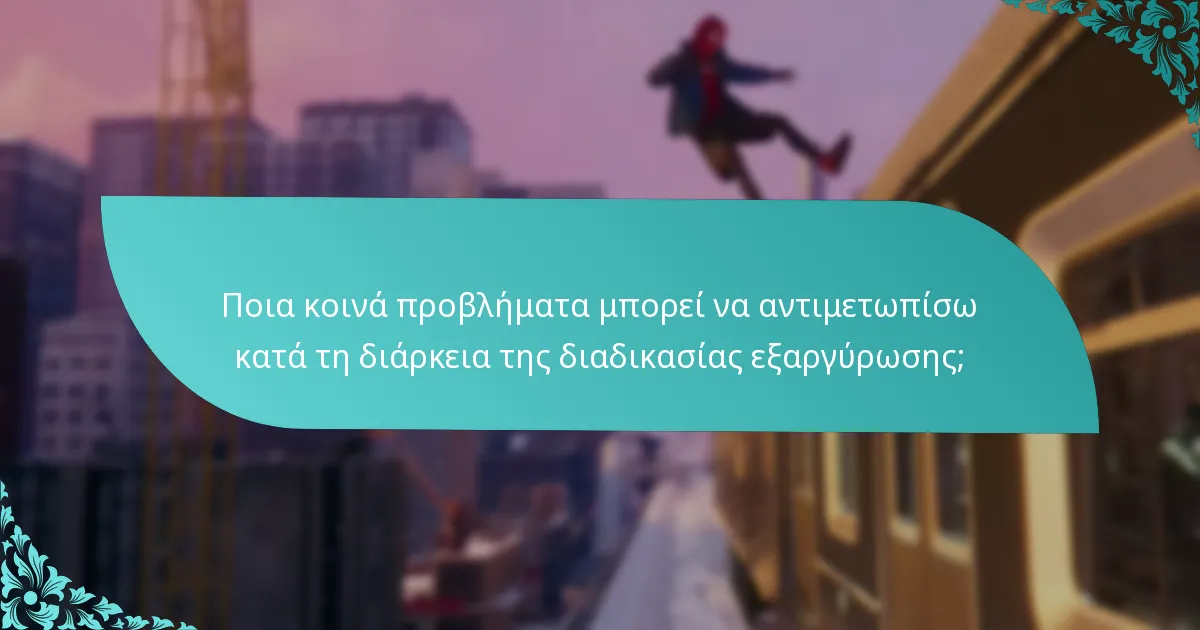 Ποια κοινά προβλήματα μπορεί να αντιμετωπίσω κατά τη διάρκεια της διαδικασίας εξαργύρωσης;